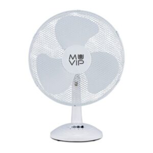 muvip ventilador de sobremesa 50w 3 velocidades color blanco