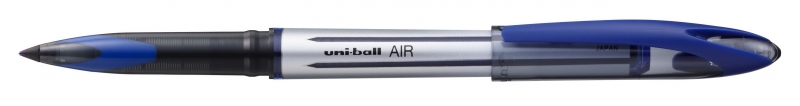 uni ball air uba 188 l rollerball punta de bola 0.7mm escribe como pluma estilografica tinta pigmentada resistente al agua y luz color azul