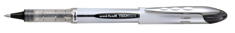 uni ball vision elite ub 200 rollerball de tinta liquida punta de bola 0.8mm sistema antifugas para viajes color negro