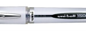 uni ball vision elite ub 200 rollerball de tinta liquida punta de bola 0.8mm sistema antifugas para viajes color azul