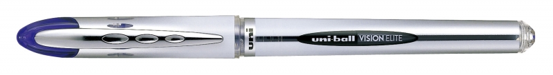 uni ball vision elite ub 200 rollerball de tinta liquida punta de bola 0.8mm sistema antifugas para viajes color azul