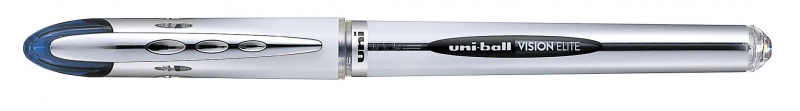 uni ball vision elite ub 200 rollerball de tinta liquida punta de bola 0.8mm sistema antifugas para viajes color azul oscuro