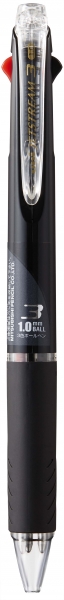 uni ball jetstream sxe3 400 10 boligrafo multiple punta de bola 1mm tinta resistente al agua y luz secado instantaneo ideal para zurdos color negro