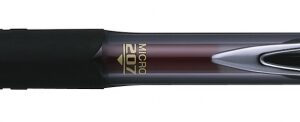 uni ball umn 207 micro roller de tinta punta de bola 0.5mm grip de caucho antifatiga tinta pigmentada resistente a luz y agua color rojo