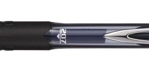 uni ball umn 207e roller signo punta de bola 0.7mm grip de caucho antifatiga tinta pigmentada resistente a luz y agua color azul
