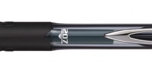 uni ball umn 207e roller de tinta punta de bola 0.7mm grip de caucho antifatiga tinta pigmentada resistente a luz y agua color verde