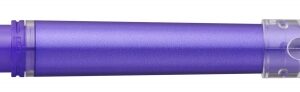 uni ball uf 222 roller de gel borrable punta de bola 0.7mm tinta termosensible doble goma de borrado color violeta