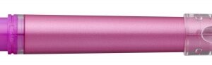 uni ball uf 222 roller de gel borrable punta de bola 0.7mm tinta termosensible doble goma borradora color rosa