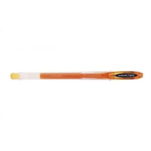 uni ball signo um 120 boligrafo de tinta gel punta de bola 0.7mm tinta resistente al agua y luz color naranja