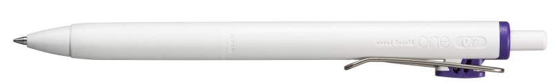 uni ball one umn s 07 boligrafo de tinta liquida punta de bola 0.7mm escritura ultra fluida agarre suave y comodo color azul real