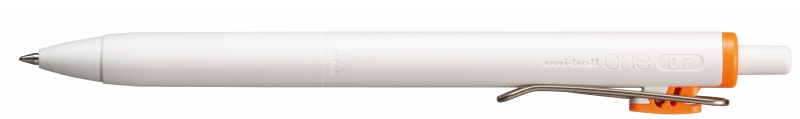 uni ball umn s 07 boligrafo de tinta gel retractil punta de bola 0.7mm escritura ultra fluida agarre suave y comodo color naranja