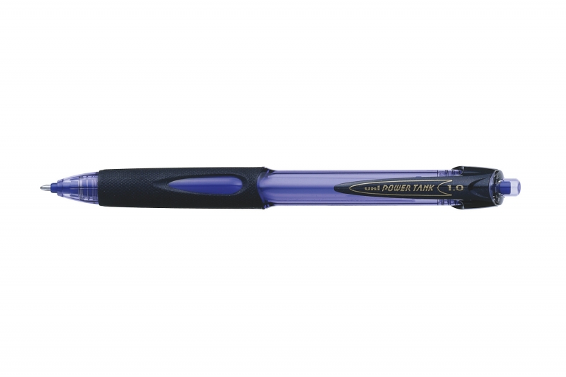 uni ball power tank sn 220 boligrafo de tinta liquida punta de bola 1mm carga presurizada escribe en cualquier superficie resistente a temperaturas extremas color azul