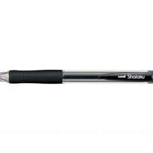 uni ball shalaku m5 100 portaminas ancho de trazo 0.5mm 2 minas hb empuñadura de caucho antifatiga goma de borrar integrada color negro