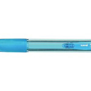 uni ball shalaku m5 100 portaminas ancho de trazo 0.5mm 2 minas hb empuñadura de caucho antifatiga goma de borrar integrada color azul claro