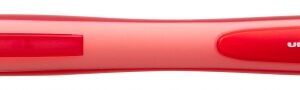 uni ball shalaku s m5 228 portaminas ancho de trazo 0.5mm 2 minas hb incluidas goma de borrar integrada color rojo