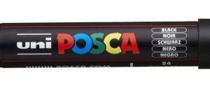 posca pc 1m marcador de pintura punta de poliester conica 0.7mm ancho de trazo 0.7mm tinta base al agua resistente a la luz color negro