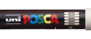 posca pc 1m marcador de pintura punta de poliester conica 0.7mm tinta base al agua resistente a la luz color beige
