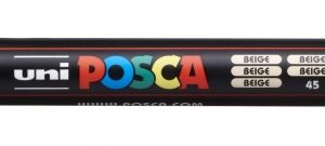 posca pc 3m marcador de pintura punta de poliester conica 0.9 1.3mm tinta base al agua resistente a la luz no permanente color beige