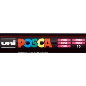 posca pc 5m marcador de pintura punta de bala 1.8 2.5mm tinta base al agua resistente a la luz no permanente color rosa