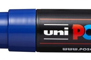 posca pc 7m marcador de pintura punta de bala 4.5 5.5mm tinta base al agua resistente a la luz no permanente color azul