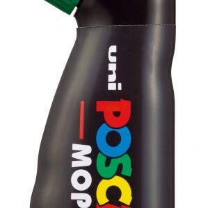 posca pcm 22 marcador de pintura punta redondeada de gomaespuma 3 19mm tinta base al agua multi efectos resistente a la luz color verde