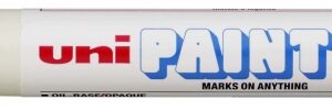 uni ball px 20 paint marker marcador de pintura punta acrilica de bala 2.2 2.8mm permanente en todas las superficies resistente a luz y agua color negro