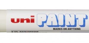 uni ball px 20 marcador de pintura punta acrilica de bala 2.2 2.8mm permanente en todas las superficies resistente a luz y agua cuerpo de aluminio color violeta
