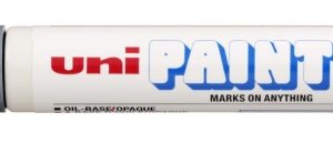 uni ball px 20 paint marker marcador de pintura punta acrilica de bala 2.2 2.8mm permanente en todas las superficies resistente a luz y agua color gris