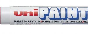 uni ball px 21 paint marker marcador de pintura punta acrilica de bala 0.8 1.2mm linea fina cuerpo de aluminio tinta permanente resistente a luz y agua color rosa