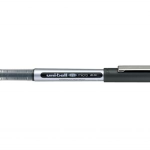 uni ball eye micro ub 150 boligrafo de tinta liquida punta de bola 0.5mm tinta resistente al agua y luz sistema de control de tinta color negro