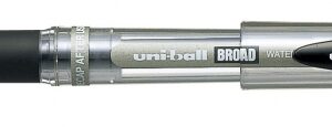 uni ball signo broad um 153 roller de tinta gel punta de bola 1mm sujecion de caucho color negro