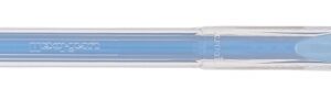uni ball signo noble metal um 120nm boligrafo de tinta gel punta de bola 0.8mm tinta resistente al agua y luz escribe en papel negro y blanco color azul