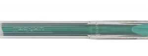 uni ball signo noble metal um 120nm boligrafo de tinta gel punta de bola 0.8mm tinta resistente al agua y luz escribe en papel negro y blanco color verde