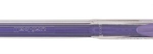 uni ball signo noble metal um 120nm roller de tinta gel punta de bola 0.8mm tinta resistente al agua y luz escribe en papel negro y blanco color violeta