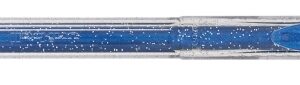 uni ball signo sparkling um 120sp boligrafo de tinta gel punta de bola 1mm tinta pigmentada resistente al agua y luz efecto purpurina color azul
