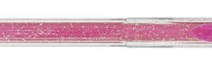 uni ball signo sparkling um 120sp roller de tinta gel punta de bola 1mm tinta pigmentada resistente al agua y luz efecto purpurina color rosa