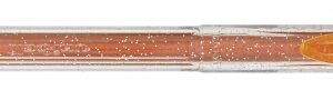 uni ball signo sparkling um 120sp boligrafo de tinta gel punta de bola 1mm tinta pigmentada resistente al agua y luz efecto purpurina color naranja