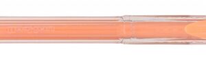uni ball um 120ac signo angelic roller de tinta gel punta de bola 0.7mm tinta resistente al agua y luz escribe en papel negro y blanco color naranja