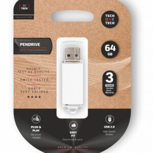 techonetech basic memoria usb 2.0 64gb (pendrive)