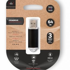 techonetech basic memoria usb 2.0 64gb (pendrive)