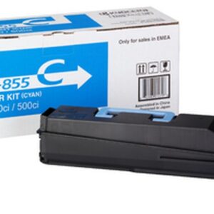 kyocera tk855 cyan cartucho de toner original 1t02h7ceu0/tk855c