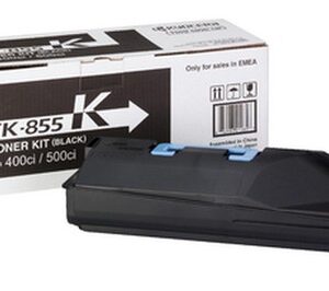 kyocera tk855 negro cartucho de toner original 1t02h70eu0/tk855k