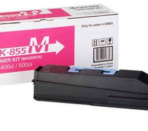kyocera tk855 magenta cartucho de toner original 1t02h7beu0/tk855m