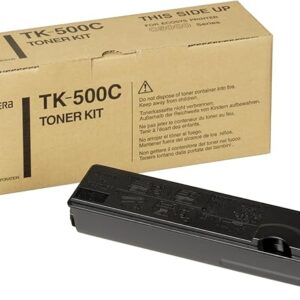 kyocera tk500c cyan cartucho de toner original 370pd5kw/tk500c