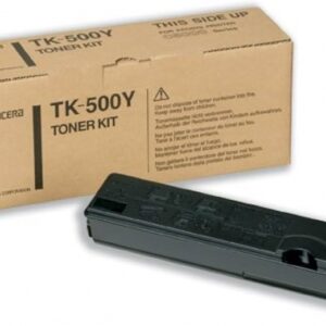 kyocera tk500y amarillo cartucho de toner original 370pd3kw/tk500y