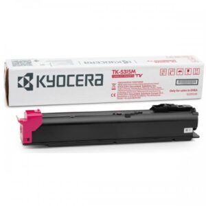 kyocera tk5315m magenta cartucho de toner original 1t02whbnl0/tk5315m