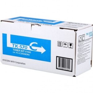 kyocera tk570c cyan cartucho de toner original 1t02hgceu0/tk570c