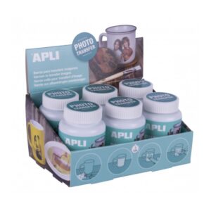apli barniz photo transfer base agua acabado brillante ideal para manualidades transferencia de imagenes multi superficie incluye instrucciones qr
