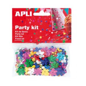 apli bolsa de confeti con forma de flor ideal para fiestas y manualidades colores surtidos