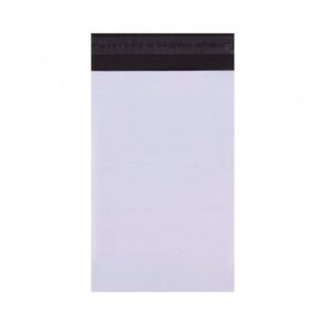 apli pack de 50 bolsas de polipropileno opacas con cierre adhesivo alta resistencia flexibles opacas para privacidad color blanco